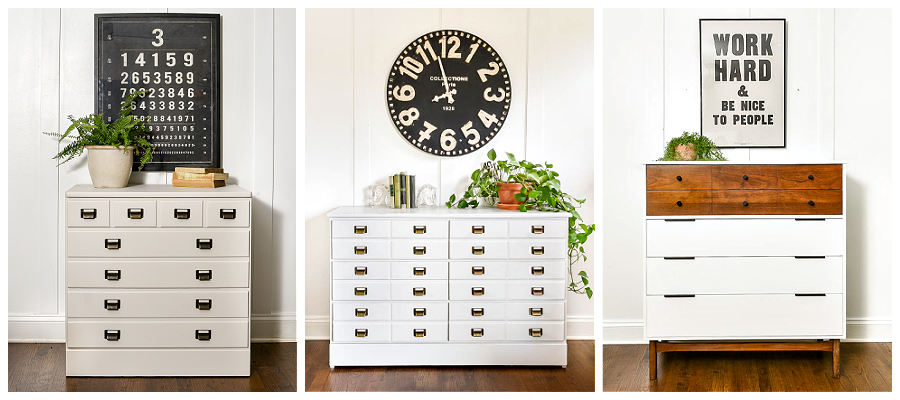 Secondhand furniture makeovers