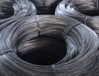 Wire nail making raw material