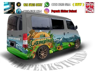 Mobil,granmax,Cutting Sticker,Cutting Sticker Bekasi,Decal,Campervan,Bekasi,jakarta,