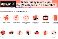 Amazon Black Friday 2020 in anticipo dal 26 ottobre al 19 novembre : grandi affari fin da oggi!