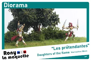 Diorama Daughters of the flame