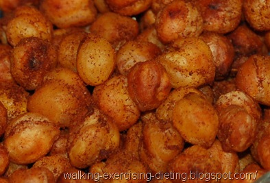 sweet cinnamon roasted chickpeas