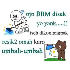 Kumpulan DP BBM Line Lucu Terbaru