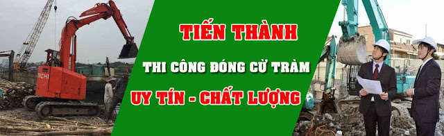 Cách đóng Cừ Tràm đúng cách -  Dịch vụ báo giá đóng cừ tràm tại TPHCM