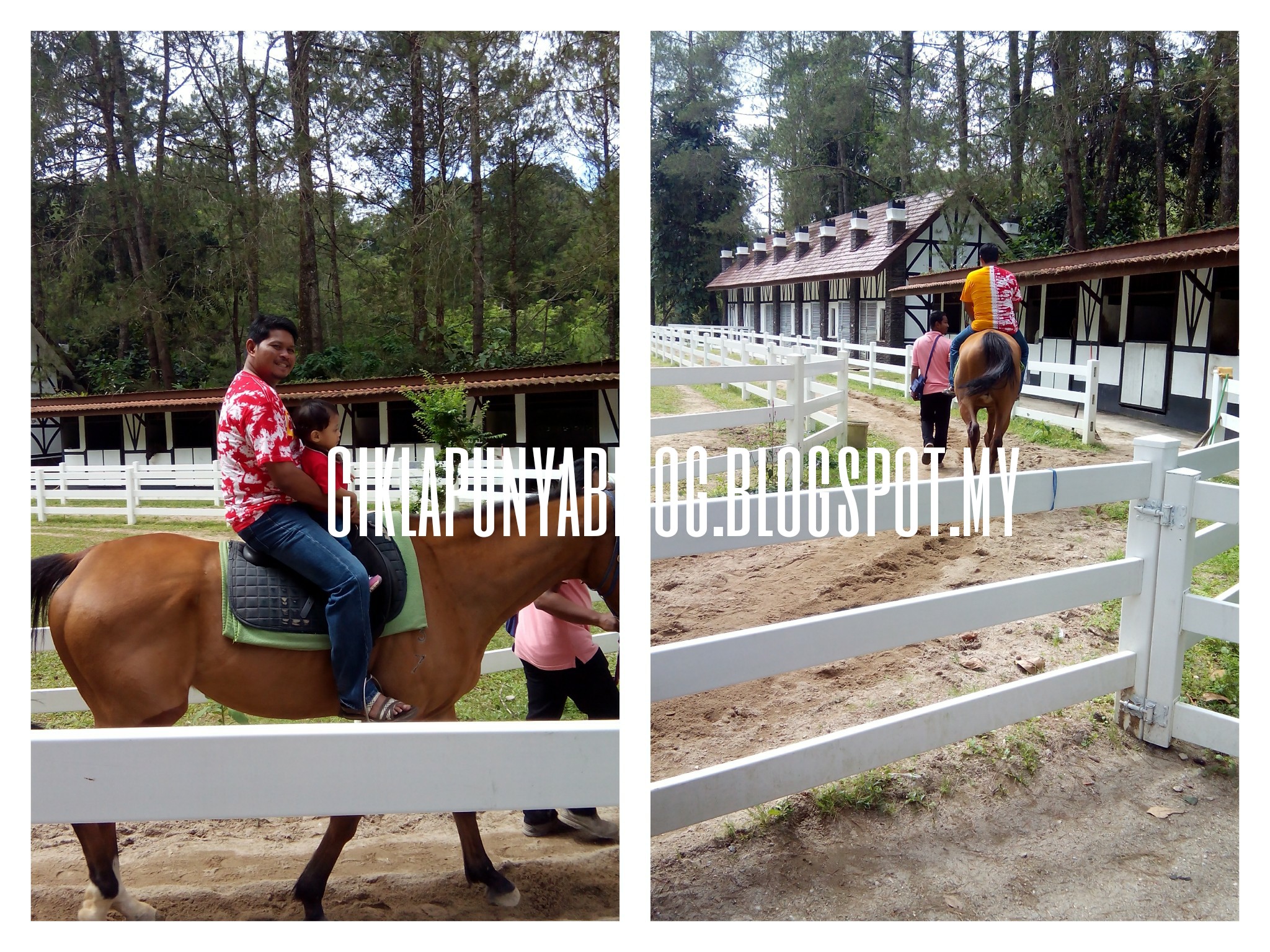 Makan angin di  Bukit Fraser, Pahang.