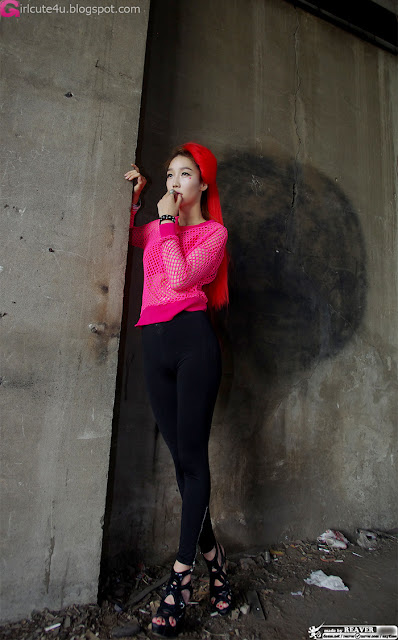 6 Go Jung Ah in Red-very cute asian girl-girlcute4u.blogspot.com