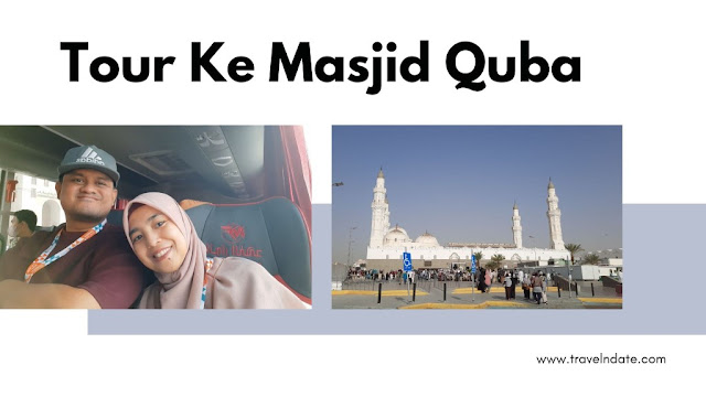 naik bus untuk tour kota di madinah