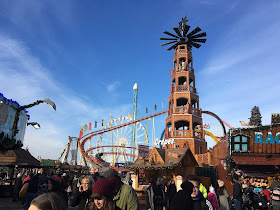 Scene at Winter Wonderland, London 2017