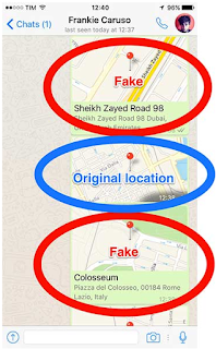 Begini Cara mengirim Share lokasi palsu di WhatsApp untuk iPhone, Android, dan telepon Windows