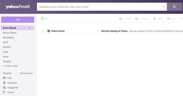 Cara Buat Email Yahoo di Komputer