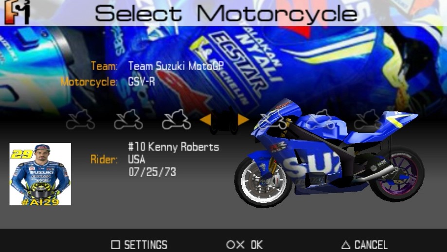 Moto GP Mod Texture Moto GP18 PPSSPP INSIDE GAME