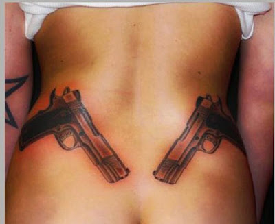 gun tattoos designs