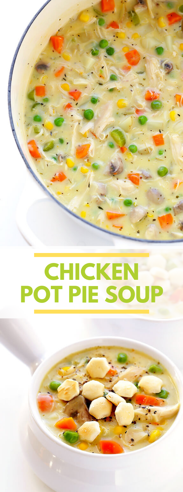 CHICKEN POT PIE SOUP #brunch #foodrecipe