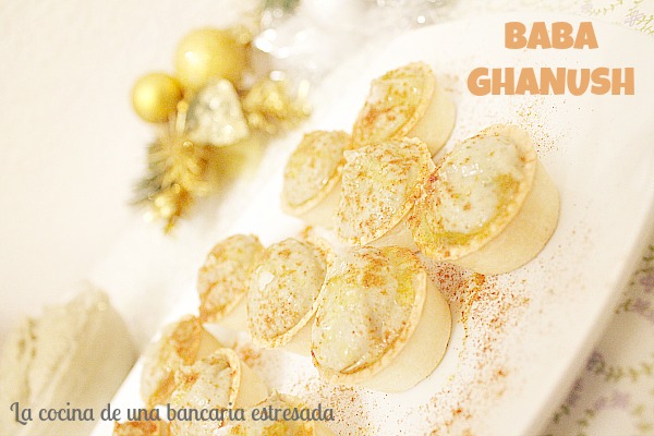 Receta de purè de berenjena o Baba Ghanush paso a paso y con fotografías