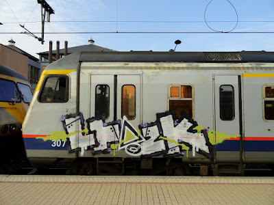 Graffiti on the Train