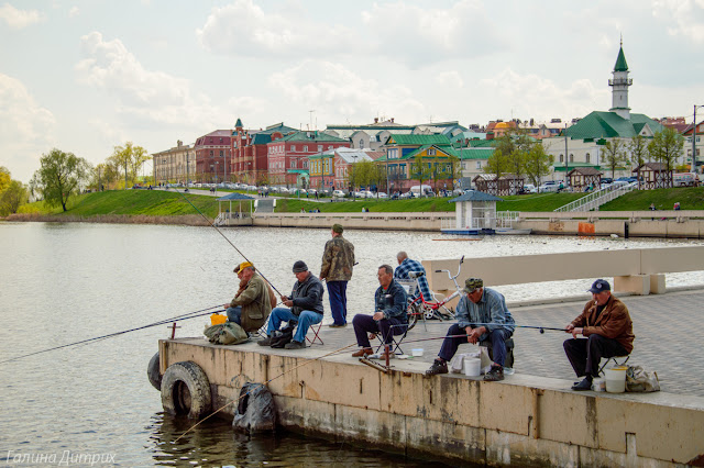 Рыбаки Нижний Кабан