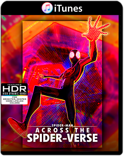 Spider-Man: Across the Spider-Verse (2023) 2160p DV HDR iTunes WEB-DL Dual Latino-Inglés [Subt. Esp] (Animación. Acción)