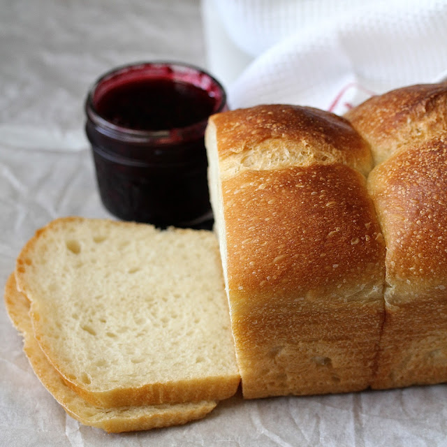 Sourdough Hokkaido Milk Bread with Tangzhong