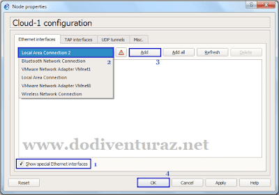 Tutorial Cara Menghubungkan Router Mikrotik di GNS Tutorial Cara Menghubungkan Router Mikrotik di GNS3 ke Internet [Windows]