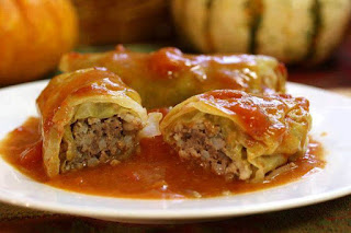 Slow Cooker Cabbage Rolls