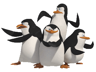 pinguino,madagascar, gifsnimats, gisfs,  imágenes gif, gifs graciosos, gif, gifs animados divertidos, gifs Disney, gifs divertidos, recursos web gratis