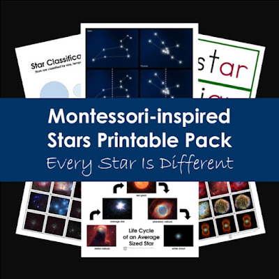 Montessori-inspired Stars Printable Pack