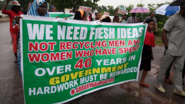 ‘Abba Kyari Must Go’ Protest Rocks Abuja [PHOTOS]