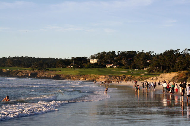 pebble beach carmel ocean