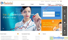 Menu Sign up pada situs paid survey iPanelOnline Indonesia | SurveiDibayar.com