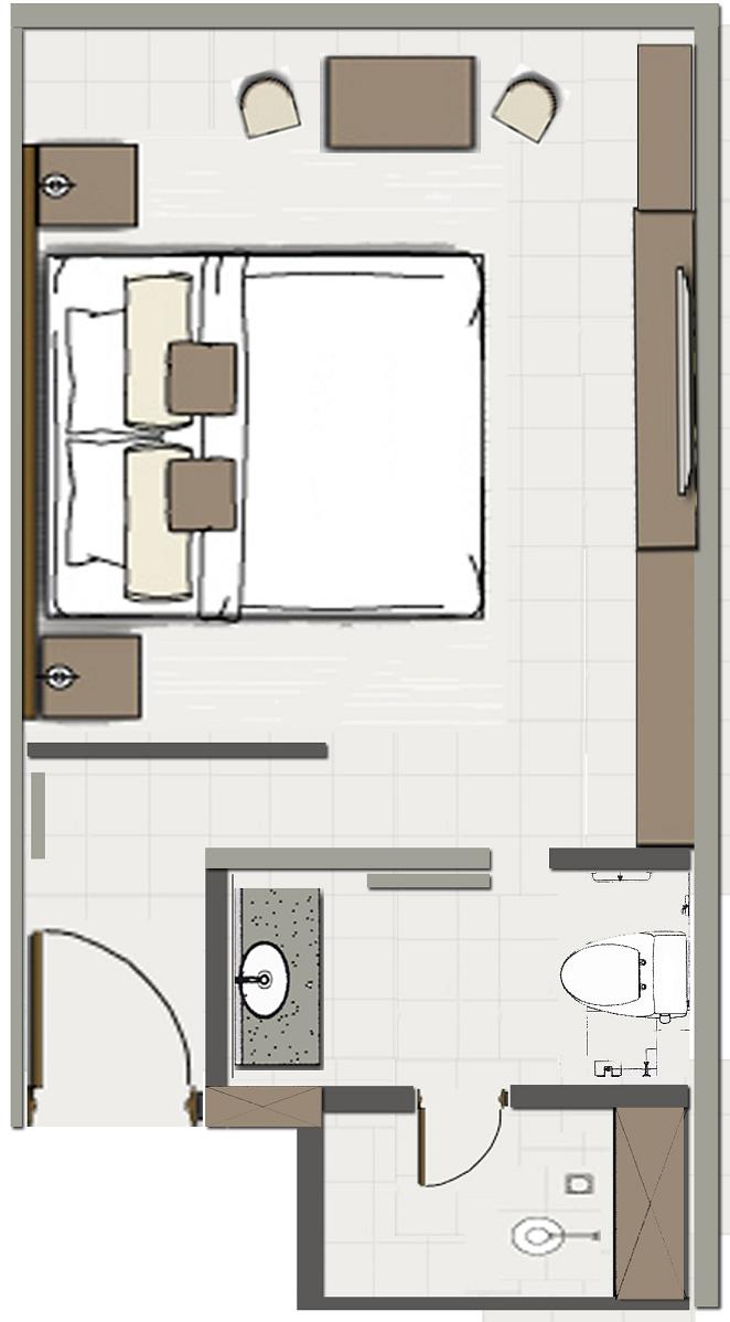 Foundation Dezin Decor Hotel room plans layouts 