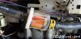 fuel filter riding mower