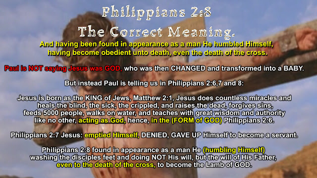 Philippians 2:8  The Correct Meaning.