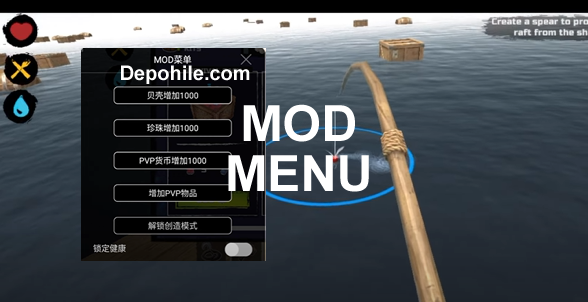 Survival on Raft Multiplayer Mod Menu Alışveriş Hileli Apk 2023