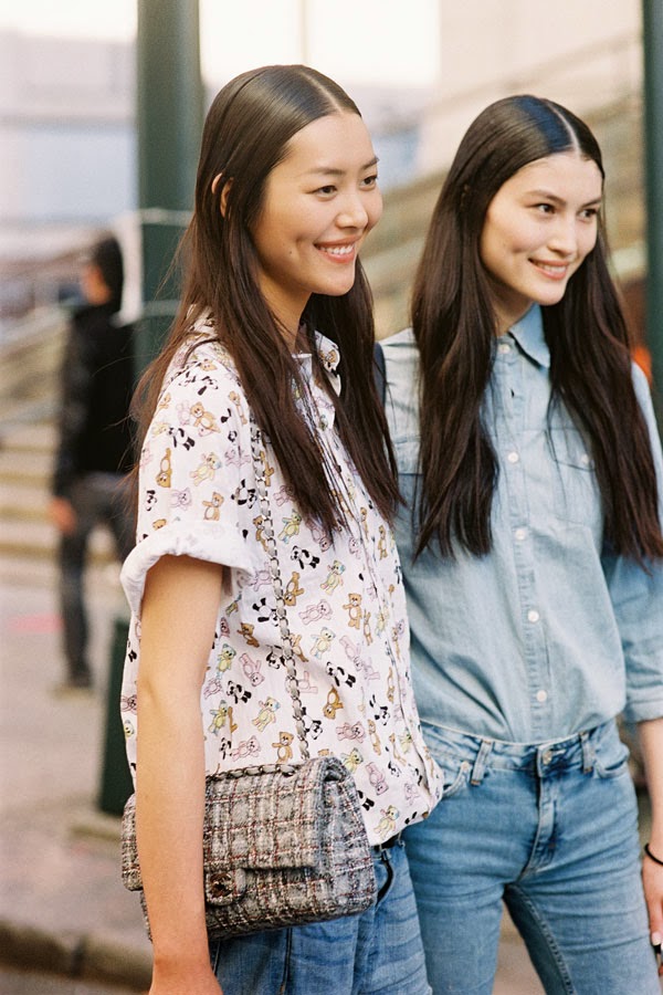 New York Fashion Week SS 2014... Lui Wen and Sui He