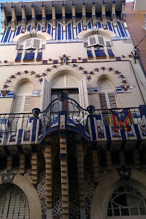 Fachada modernista en San Pol de Mar