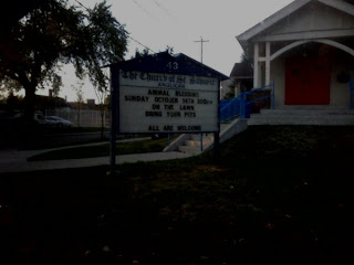 church sign