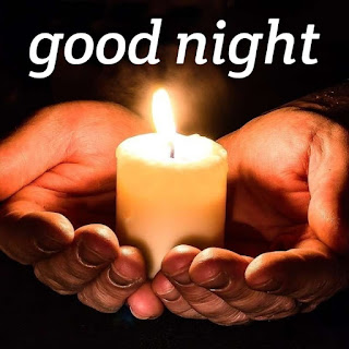 Good night candle images