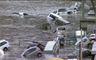 Tsunami waves wreak havoc in Japan