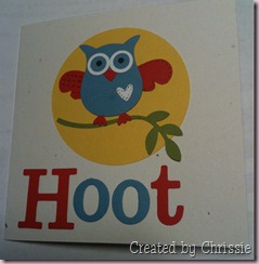 Hoot Card