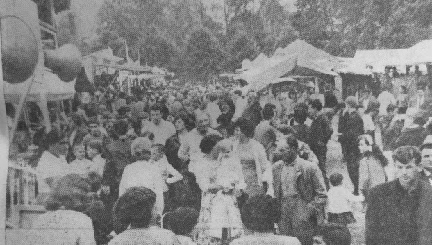 Creully sur Seulles - La fête Saint Clair de 1965