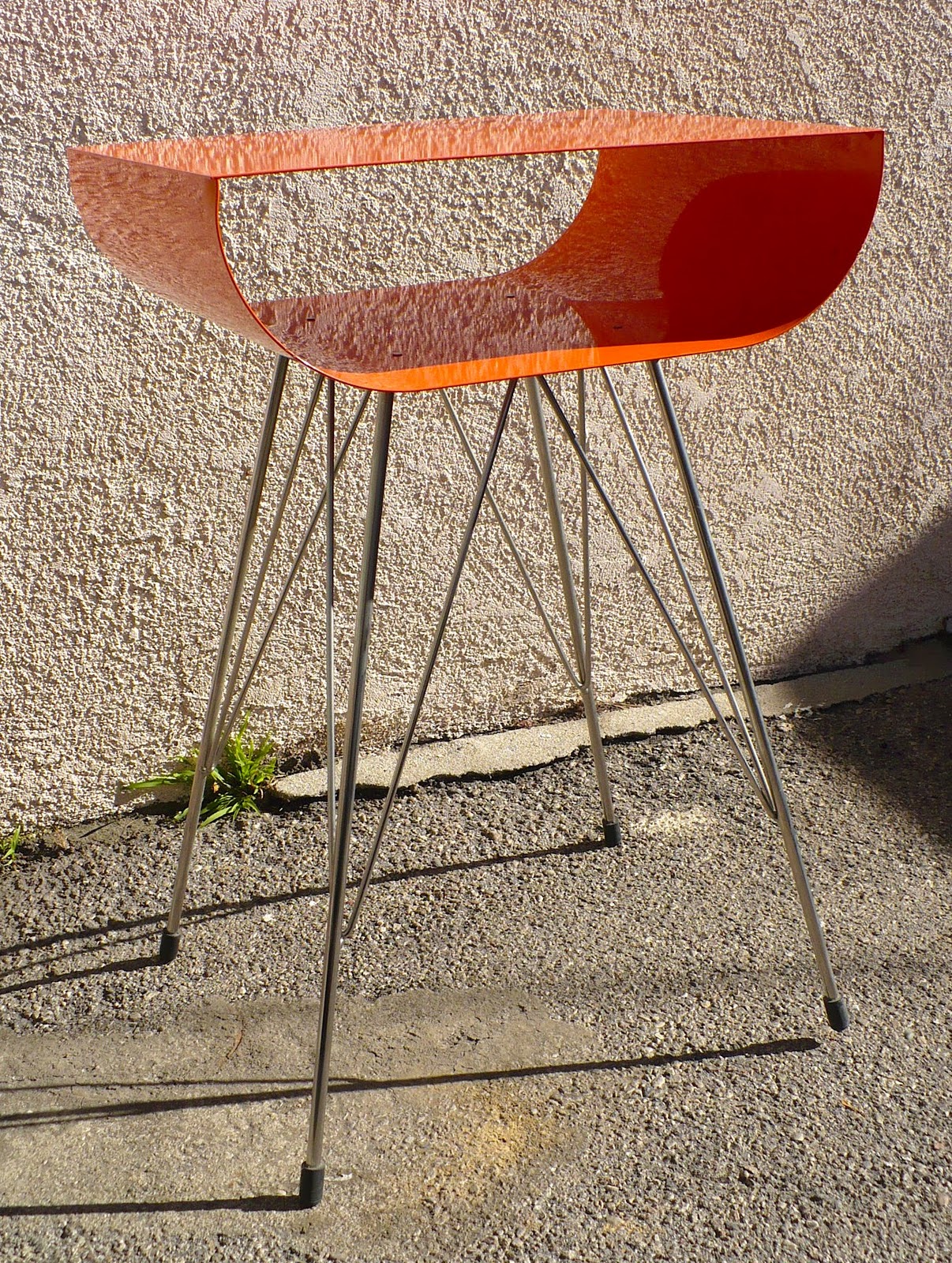 Mod-A-Rama: Atomic Mid-Century Modern Design: Orange Metal ...