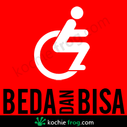 Logo Animasi UNIK Difabel Indonesia BEDA & BISA ! - Kochie 
