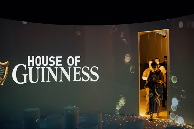 Guests entering the world of House of Guinness at APW Bangsar