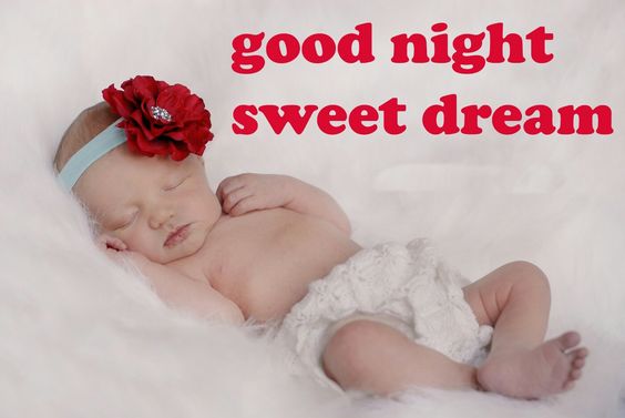 Good Night Cute Baby Picture