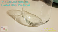 V-Block Antimicrobial Coated Glass, V-Block Technology, Antimicrobial  Glass