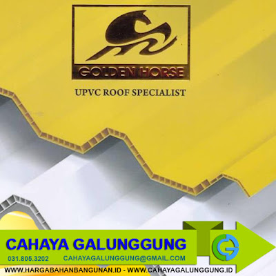 HARGA ATAP PVC GOLDEN ROOF