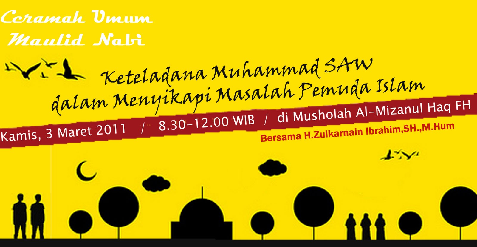 B.O RAMAH FH UNSRI: MAULID NABI 1432 H