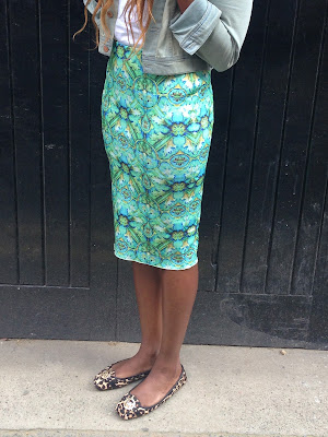 homemade pencil skirt