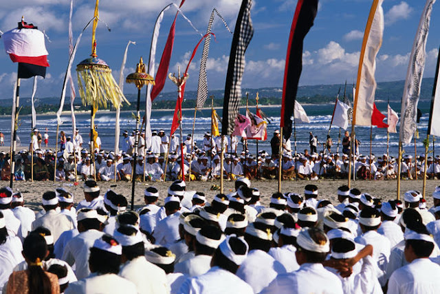 Melasti Ceremony, Balinese culture 