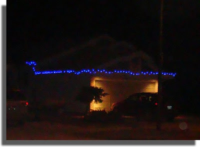 Neighbors lights by night